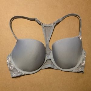 VS Floral lace racerback bra